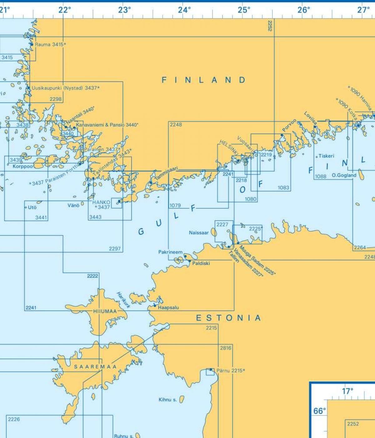 Harta e gjirit të Finlandës