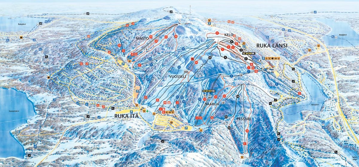 Harta e ruka Finlandë