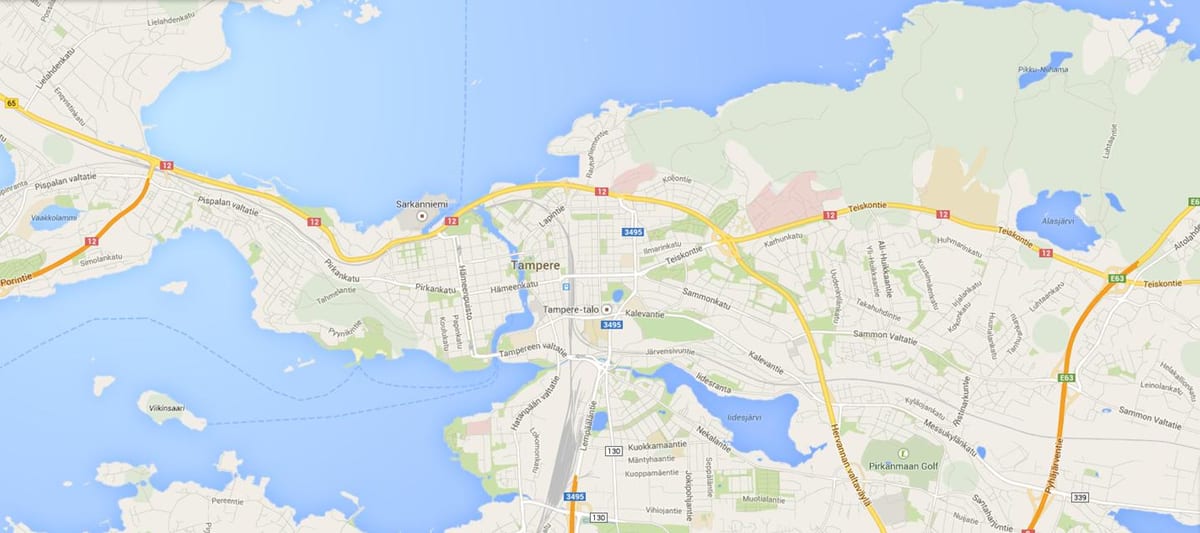 Harta e tampere, Finlandë